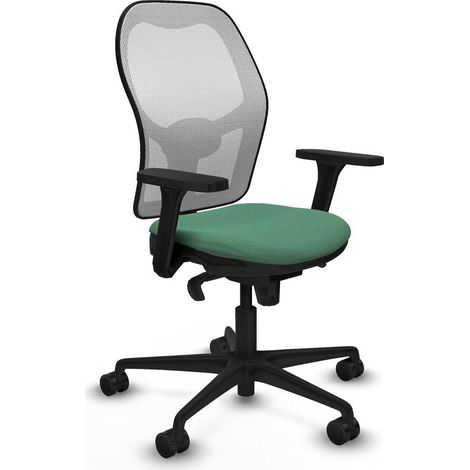 Piqueras y Crespo Silla Jorquera negra ergonómica de oficina (1/3)
