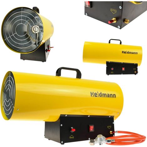 Calefacción a Gas con Regulador 65 kW Profesional para Taller (1/5)