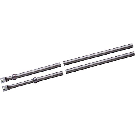 COPPIA ASTE VERTICALI (93140) cm 160 ÷ 270 - ø 18  - MOTTURA