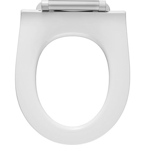 Pressalit Projecta solid pro polygiene abattant de WC softclose sans couvercle blanc (1/3)