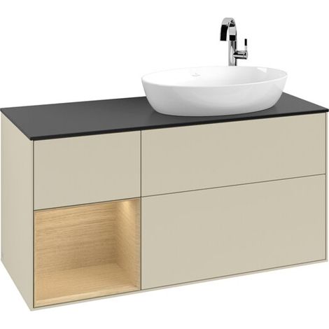 Villeroy & Boch F922PCHJ Meuble sous-lavabo Finion F92 (1/3)