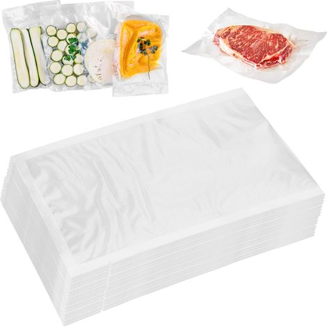 Sacs Sous Vide Alimentaire 200pc 25x17CM Sacs de Mise Sous Vide Réutilisables Sans BPA Sachet Film Congelation Mise Poche Vide Film Sous Vide Alimentaire pour Tout Type d'appareil Mise Sou Vide (1/5)