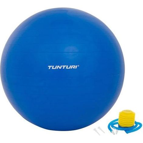 Tunturi 14TUSFU134 ballon d'exercice 55 cm Bleu Pleine taille
