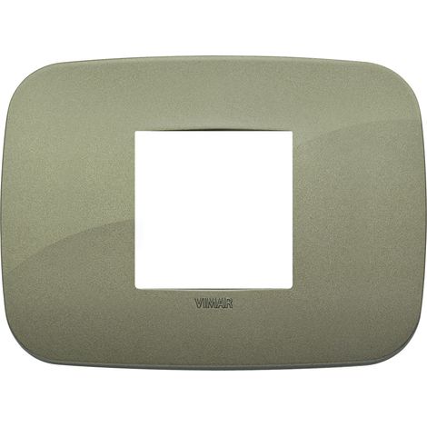 VIMAR - 19682.87 Placca Round 2M centrali verde