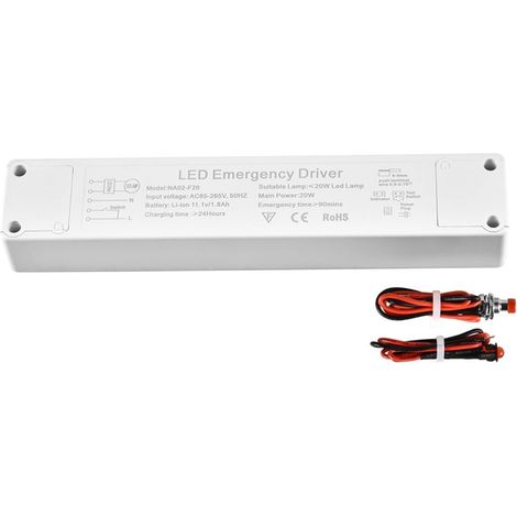 Driver de Emergencia para luminaria LED Full Load 20 W (1/2)
