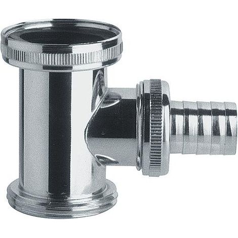 Piece d'ecartement pour ecoulement laiton chrome 1 1/2"x 1 1/2"
