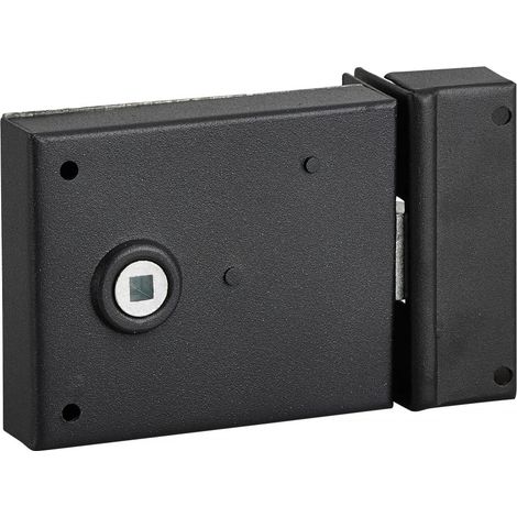 Cerradura de superficie THIRARD, 95x76 mm, con manilla, horizontal, reversible THIRARD