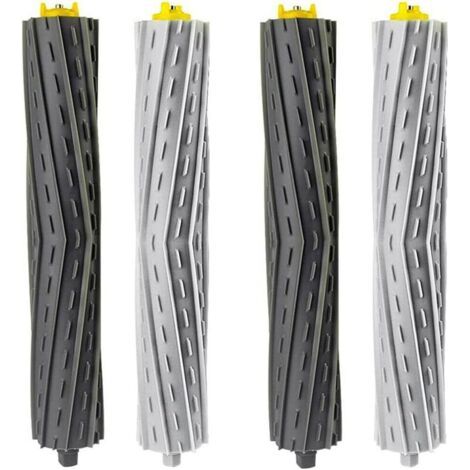 Lot de 4 brosses rotatives de rechange pour aspirateurs Roomba séries 800, 900, 850, 860, 861, 866, 870, 880, 890, 900, 960, 980, 981, 985 (1/5)
