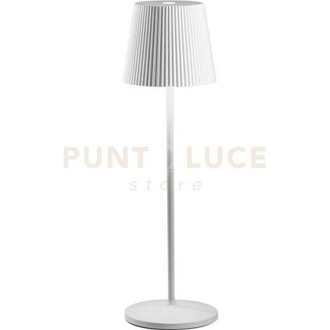 GLS051-  LAMPADA RICARICABILE A BATTERIA BIANCO A LED 3000K 240LM 3W