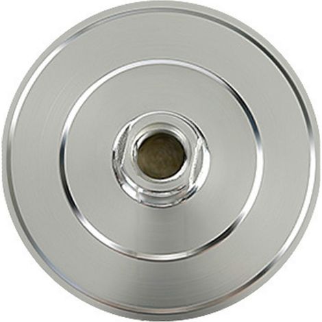 Plateau de support épais de 8 mm (3 pouces) pour polissage diamanté, support en aluminium, filetage M10 (1/4)