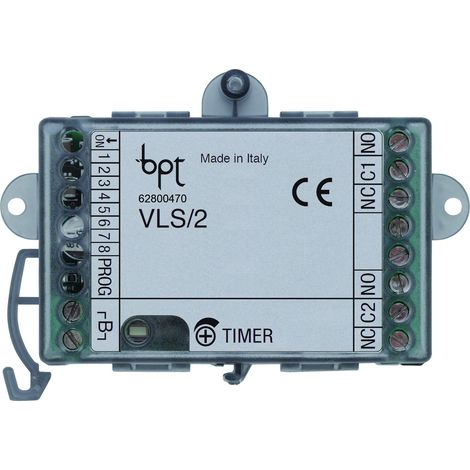 came bpt unité 2 relais pour services auxiliaires vls/2 62800470 (1/3)