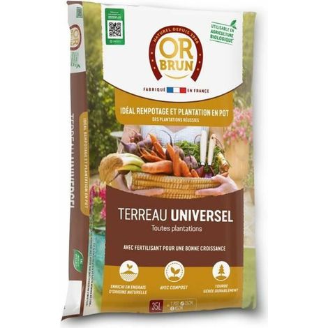 Or Brun Universal-Erde 35 L Sack