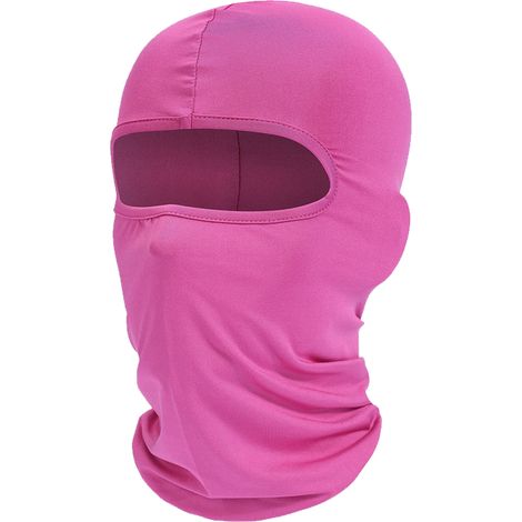 Masque De Protection Solaire En Soie De Glace - Pour Cyclisme Et Sports Extérieurs - Taille Réglable Unisexe - 1 Pièce (1/5)