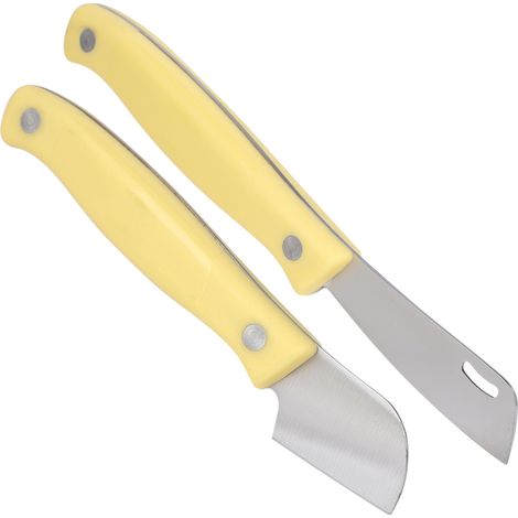 Set de 2 couteaux à greffer en acier à haute teneur en carbone pour les semis et les arbres fruitiers,DUBUNS (1/5)