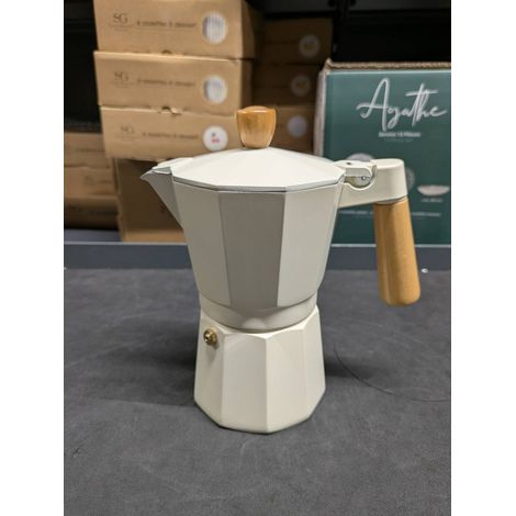 Caffettiera it beige legno 6t - Atmosphera créateur d'intérieur (1/4)