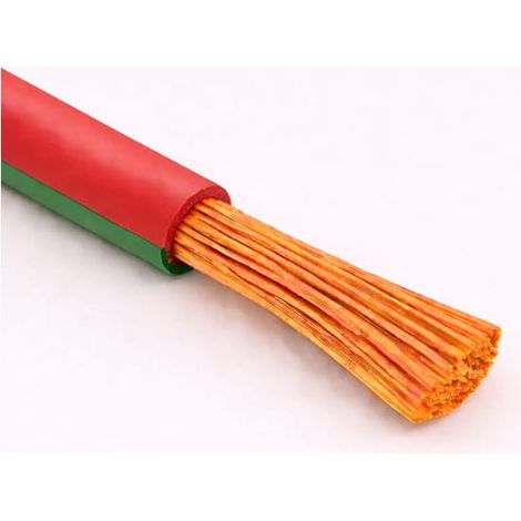 Cavo Filo Unipolare H05V-K sez. 0,50 mmq Rosso/Verde