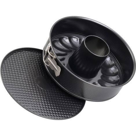 Tortiera Stampo Forma Apribile con Cerniera Doppio Fondo 24 cm (1/2)