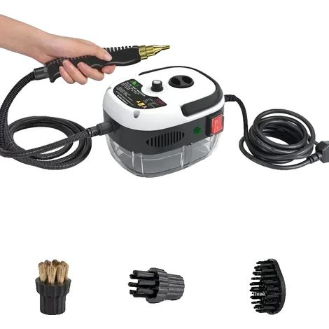 Nettoyeur à vapeur, design portable, haute efficacité, Blanc, 220 V, UE (1/2)