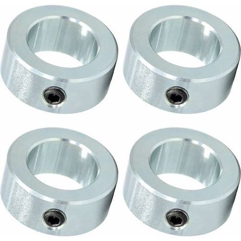 Lot de 4 bagues de réglage 20 mm - Pour diable, roue de diable (1/4)