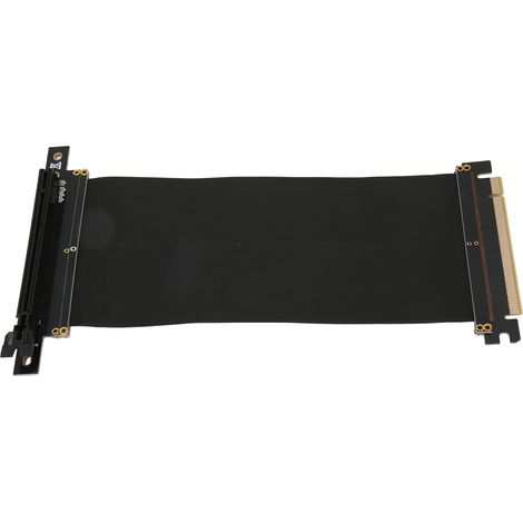 Câble d'extension PCIe
3.0 x16 coudé à 128 Gbit/s avec blindage EMI pour GPU GTX 1080, GTX 1080 Ti et RTX 2060 (1/5)
