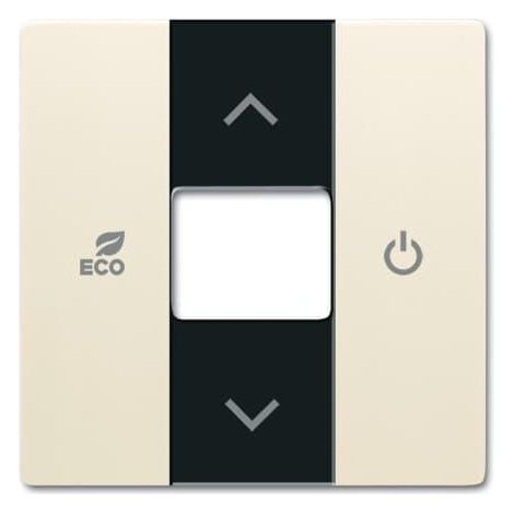 Enjoliveur Thermostat Dérogation Face Avant Futur Linear Ivory 2CKA006220A0529 ABB BJE520569