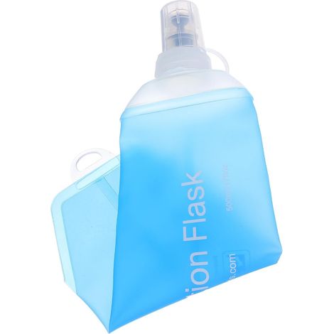 Gourde souple pliable en TPU de 500 ml, étanche, pour la randonnée, le vélo, les marathons et les voyages (1/5)