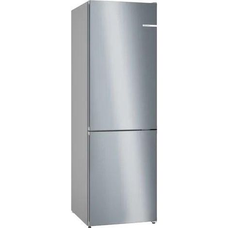 Bosch Hausgeräte KGN362IDF Série 4 réfrigérateur et congélateur, 186 x 60 cm, 218 L + 103 L compartiment congélateur, pas de dégivrage, VitaFresh XXL, éclairage LED uniforme, acier inoxydable (1/3)