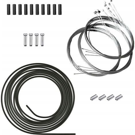 Fundas para cables de frenos de bicicleta, desviador, juego grande (1/3)