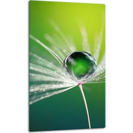 Glasplatte, Tischplatte, 30x52, Blume (1/5)