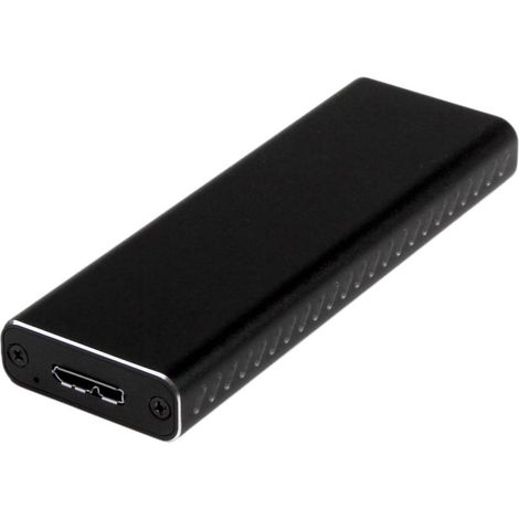 Adaptador Startech SSD M.2 a USB 3.0 UASP con Carcasa Protectora Negro (1/5)