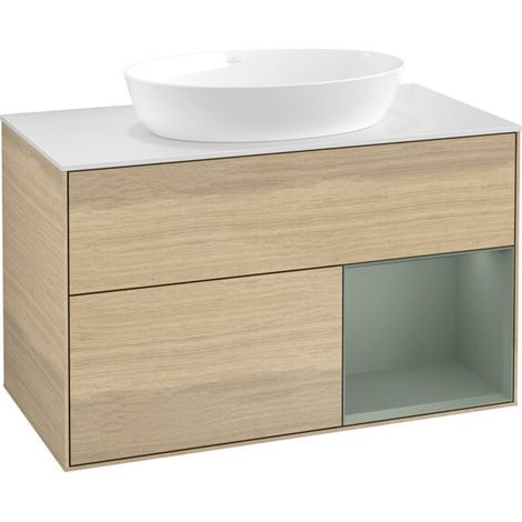 Villeroy & Boch GA21GMPC Armoire sous lavabo Finion GA2 (1/2)