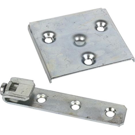 2 COLGADOR DE ARMARIO ZINCADO 53MM