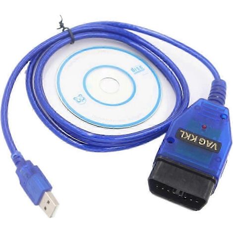 Câble de diagnostic USB OBD2 KKL COM 409.1 Kkl OBD2 : interface pour outil de diagnostic. (1/5)