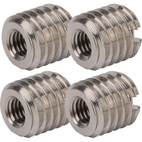 10 Pièces Douilles Filetées M5x0.8 Femelle et M10x1.5 Mâle en Inox pour Réparation de Pièces (1/5)