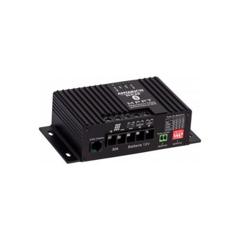 ANTARION Kit de pose Régulateur de charge pour panneau solaire MPPT30A Bluetooth