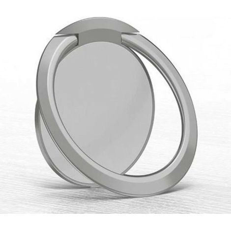 2 Pices Très Mince Support Téléphone Rotation à 360 Degrés Compatible avec Samsung Galaxy S10/S9/S8, LG, Moto,iPhones XS Max/XR/X/8/7/6s/6 Plus, Sony et Autre Smartphones(argent) (1/5)