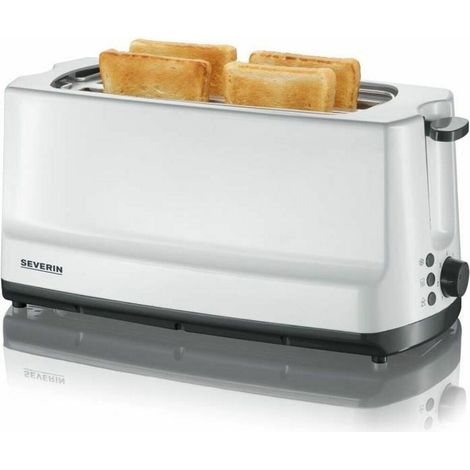 Severin AT 2234 Toaster 1400W Grau Modern