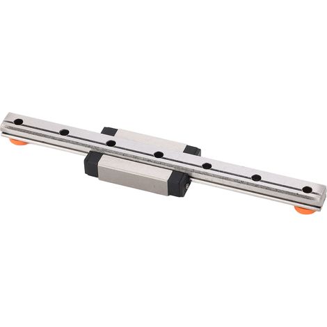 Guide miniature de rail linéaire de 100 mm avec bloc coulissant étendu pour imprimante 3D de machine-outil CNC