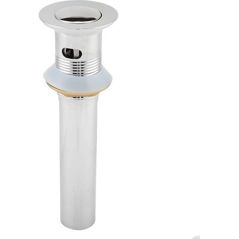 G1 1/4 "En Acier Inoxydable Chrome Plaqué Salle De Bains Robinet Vessel Bassin Évier Pop Up Drain Assemblée Débordement Conception (1/5)