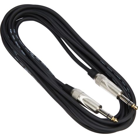Stagg SAC6PS DL Cavo S Serie Stereo Deluxe da Jack a Jack 6.3 mm, 6 m (1/5)