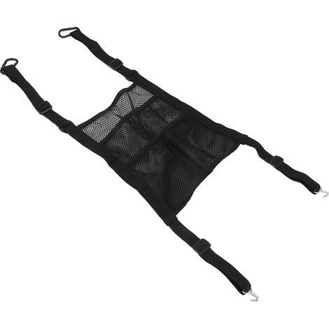 Filet de sécurité extensible à 3 couches pour voiture, avec barrière universelle pour siège arrière, pour chiens et enfants, compatible avec les voitures et les SUV.