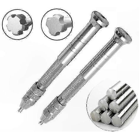 Tournevis étoile multi-branches pour réparation de bracelet et de montre, outil de précision, tête en croix, ajustement universel (1/5)