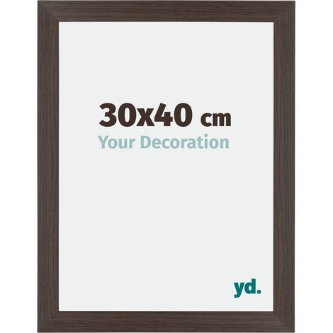 Cadre Puzzle 30x40 cm - Chêne Foncé - MDF - Mura. (1/5)