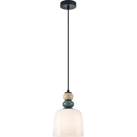 Suspension décorative Bonata Italux en céramique multicolore 1x E27 40W (1/2)