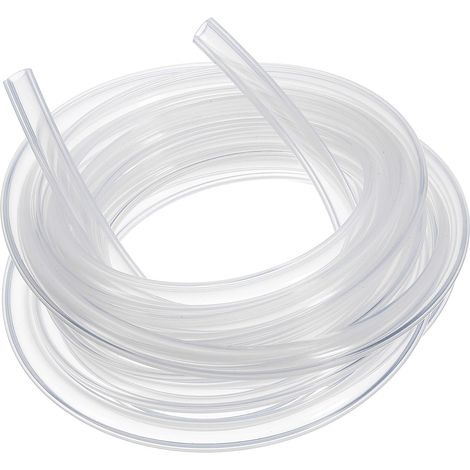 Tuyau en Silicone, 5mm DI x 9mm DE - 9.84 pieds de Long Flexible Tuyaux en Silicone, Tuyau Transparent Haute Température (1/5)