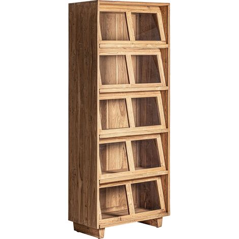 Élégance nordique en bois naturel pour salon - Teinte bois naturel scandinave chic (1/5)