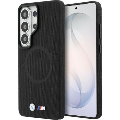Étui MagSafe avec logo BMW M en métal pour Samsung Galaxy S26 Ultra noir (1/5)