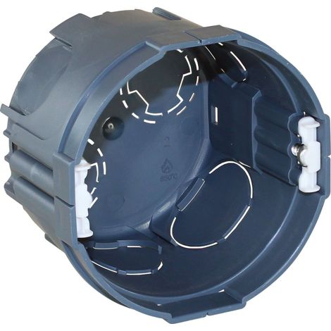 52107 Eur'ohm Xl Tradi Boîte D'encastrement à Sceller 1 Poste D67 P50 Pour Murs Maçonnés