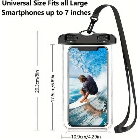 Protégez votre iPhone compatible avec une pochette étanche (1/5)