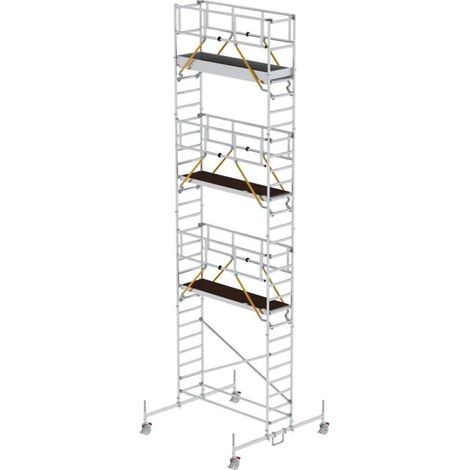 MUNK Rollgerüst SG 0,75x2,45m Plattform 9,74m AH